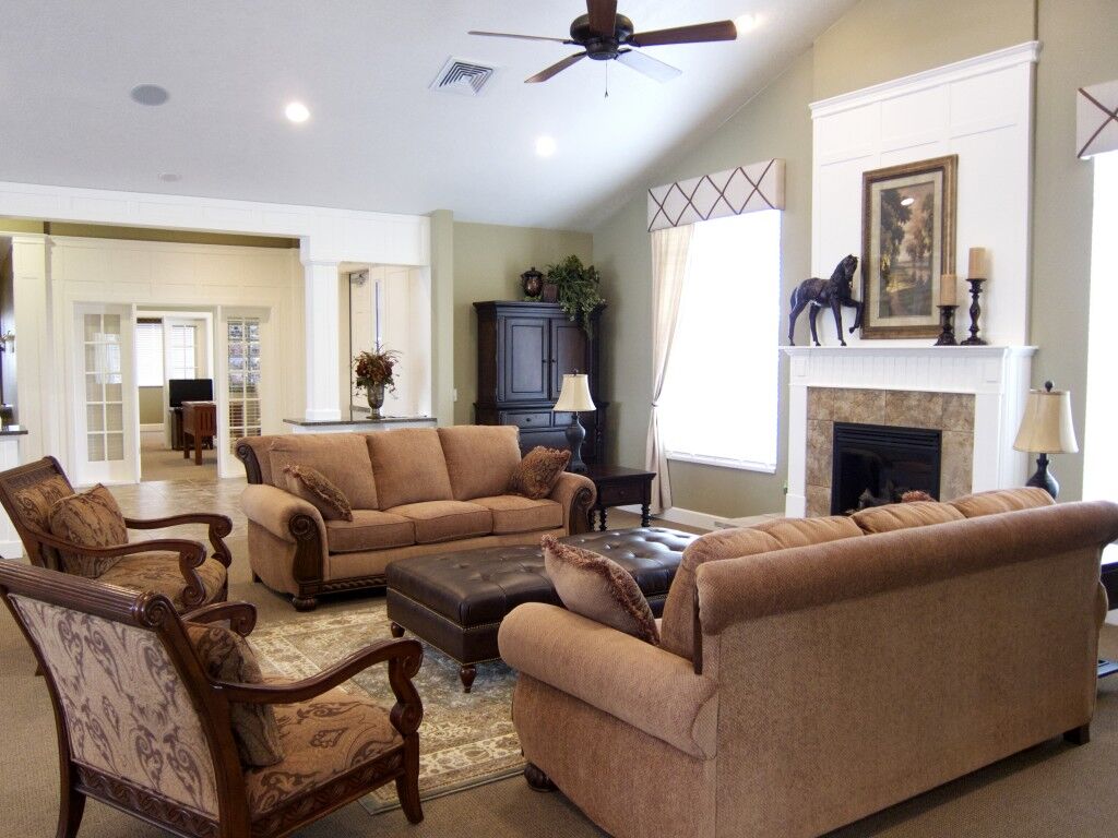 sunset park club room utah retirement community 55 plus